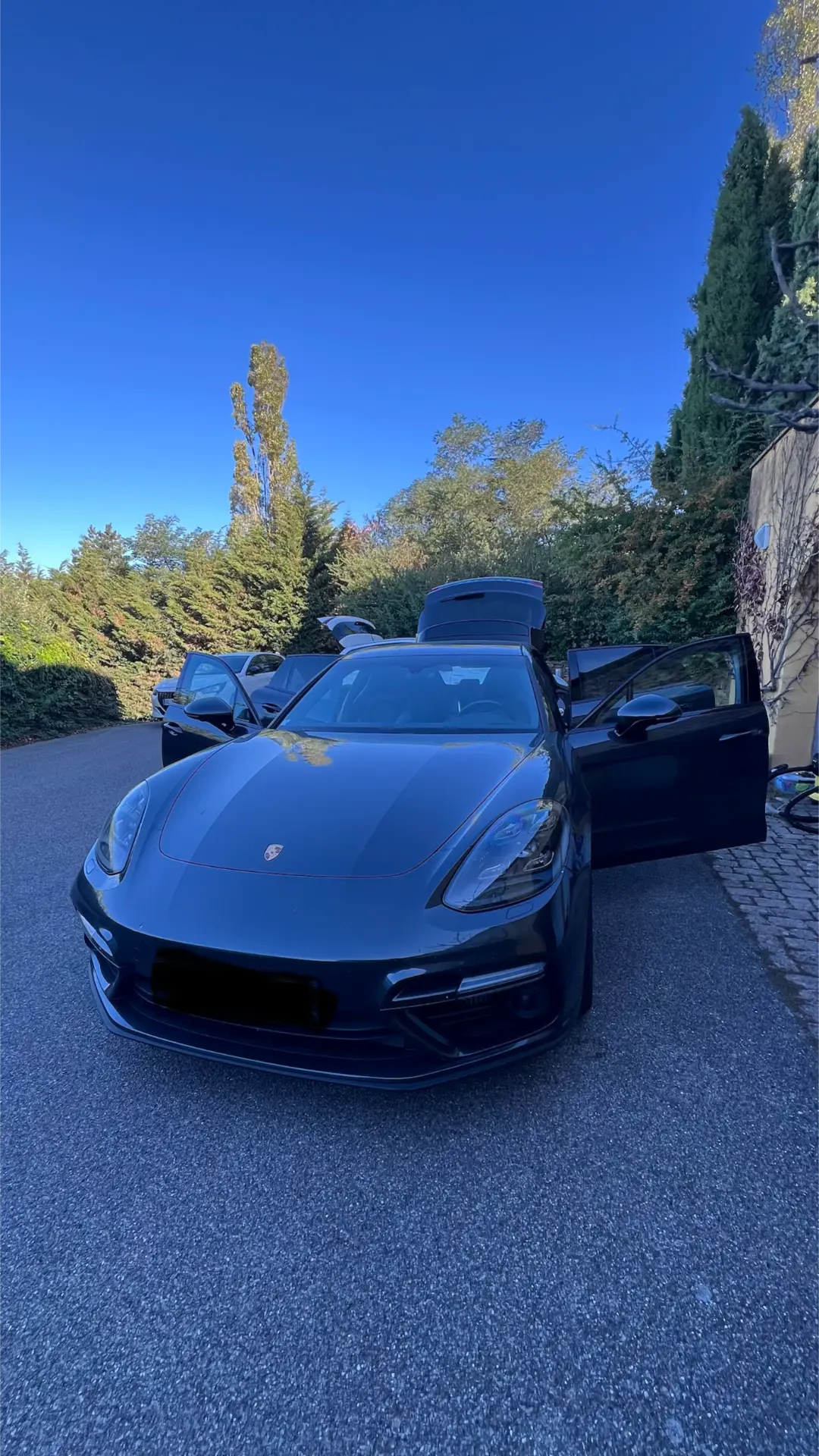 Porsche Panamera Turbo — intervention Clean Drive à Lyon