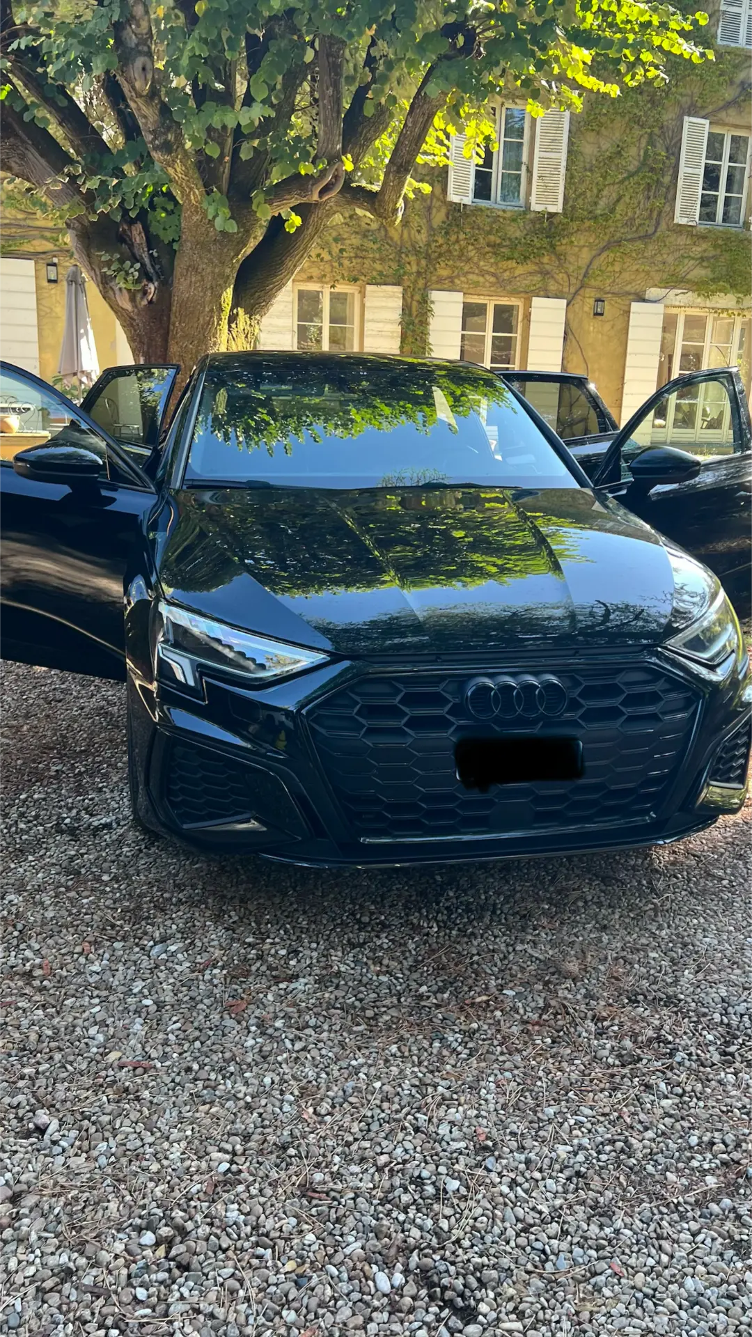 Audi · Noire — intervention Clean Drive à Lyon