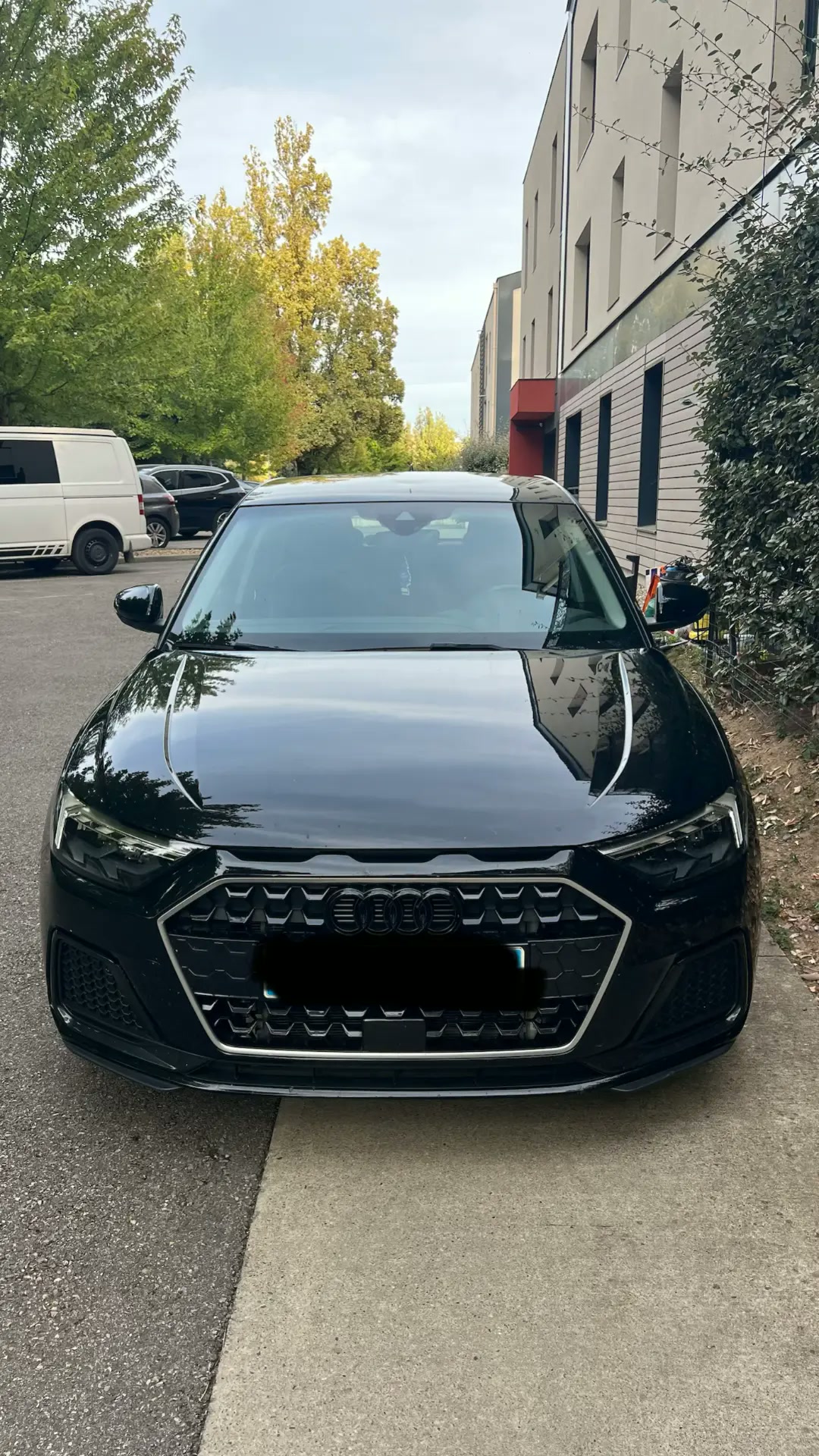 Audi A6 · Noire — intervention Clean Drive à Lyon